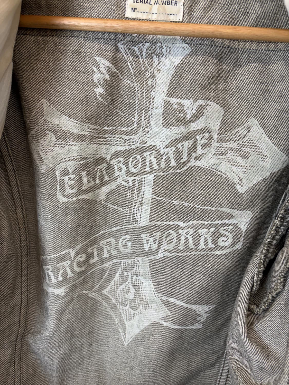 니콜클럽 빈티지 워시드 바이커 자켓 상품이미지7