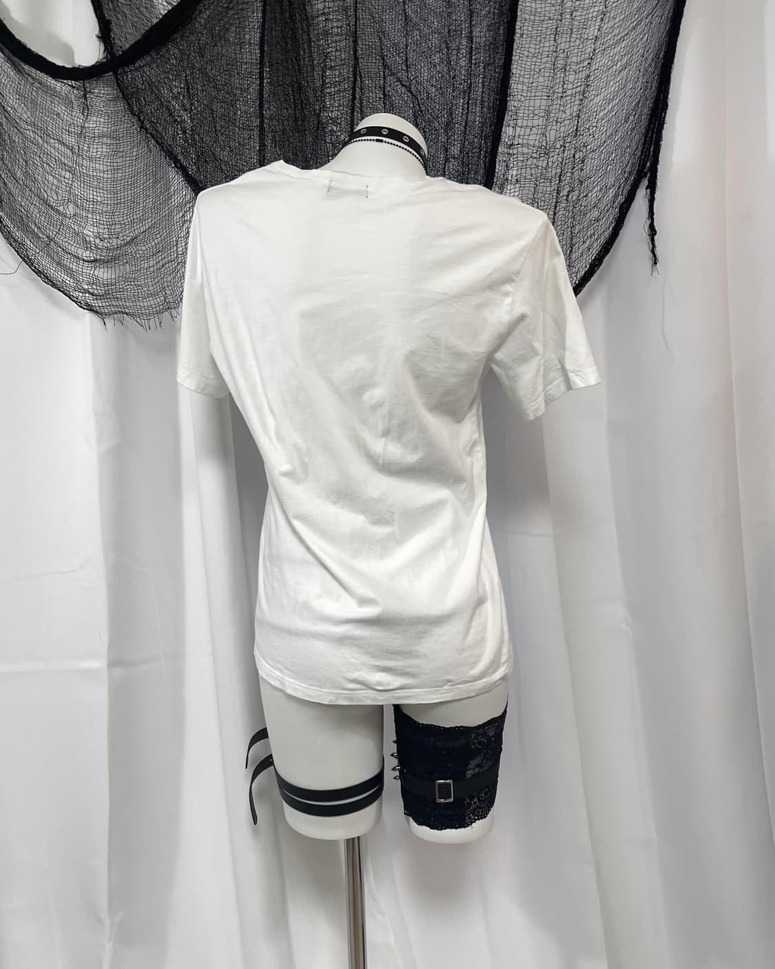 white lettering t-shirt 상품이미지4