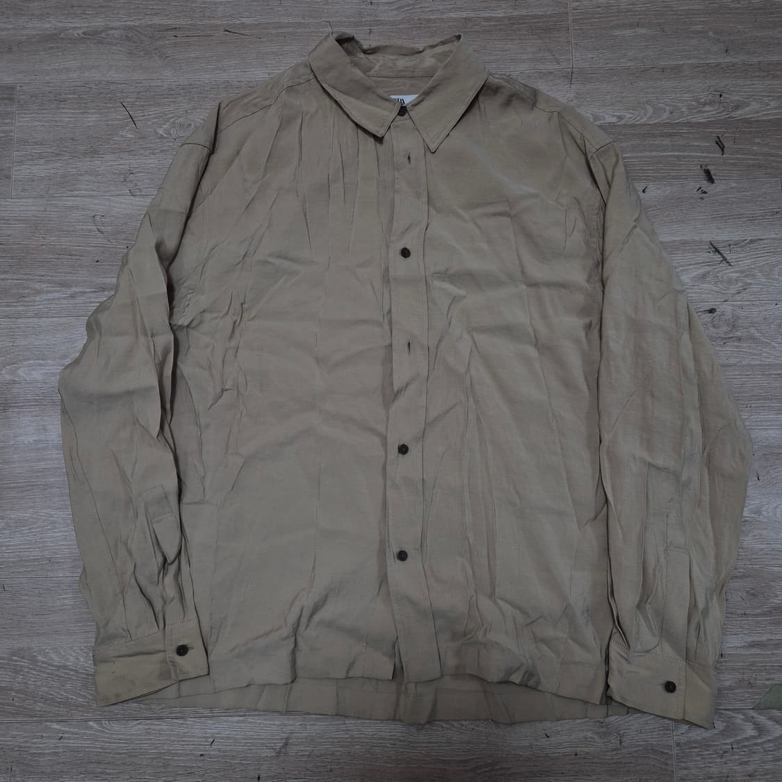 자라 맨 EDITION AW'24 오버핏 셔츠 XL(105) 상품이미지1