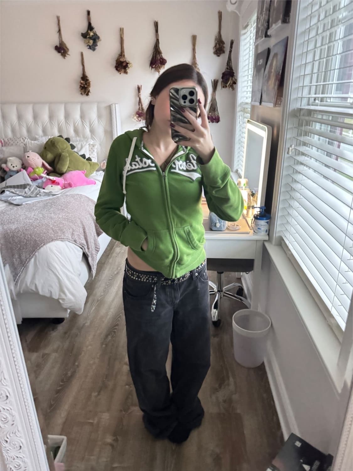 아베크롬비 그린 후드티 상품이미지4