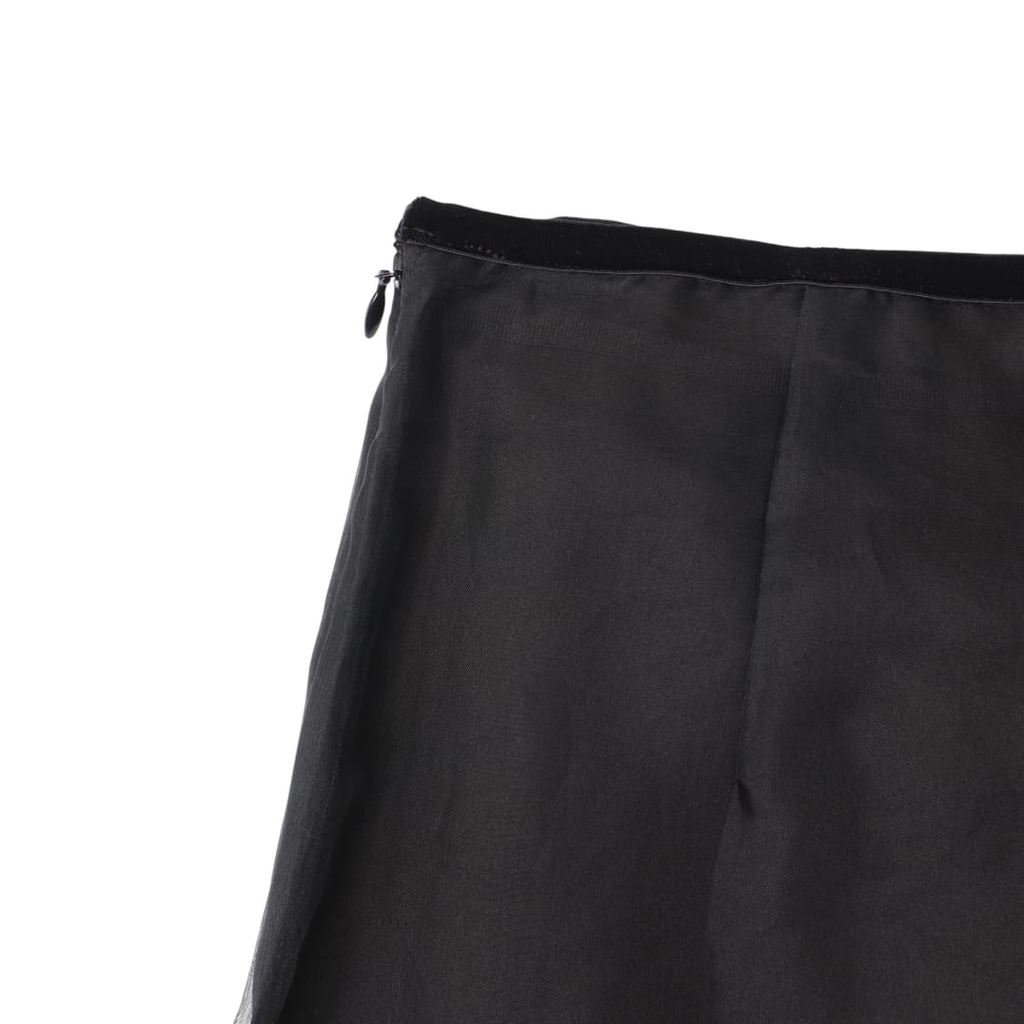 헬무트랭 20ss 블랙 실크 오간자 스커트 상품이미지7