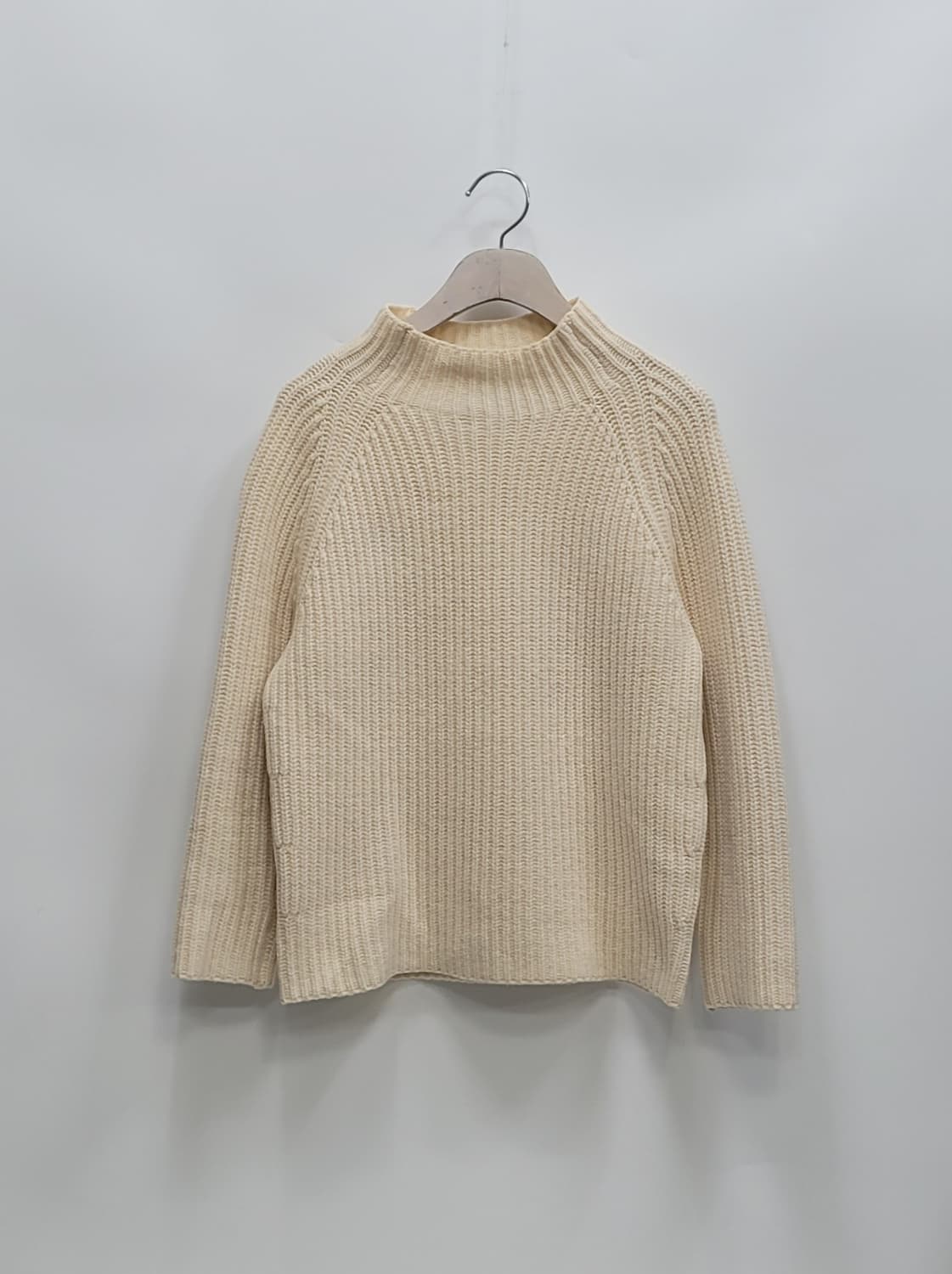 POLO 폴로 랄프로렌 울 캐시미어 니트 스웨트 / 여 M 아이보리
 상품이미지1