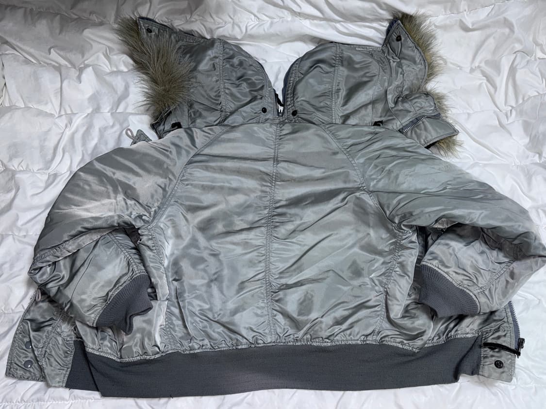 Alpha Industries 알파인더스트리 n2b 패딩 자켓 카키 상품이미지4