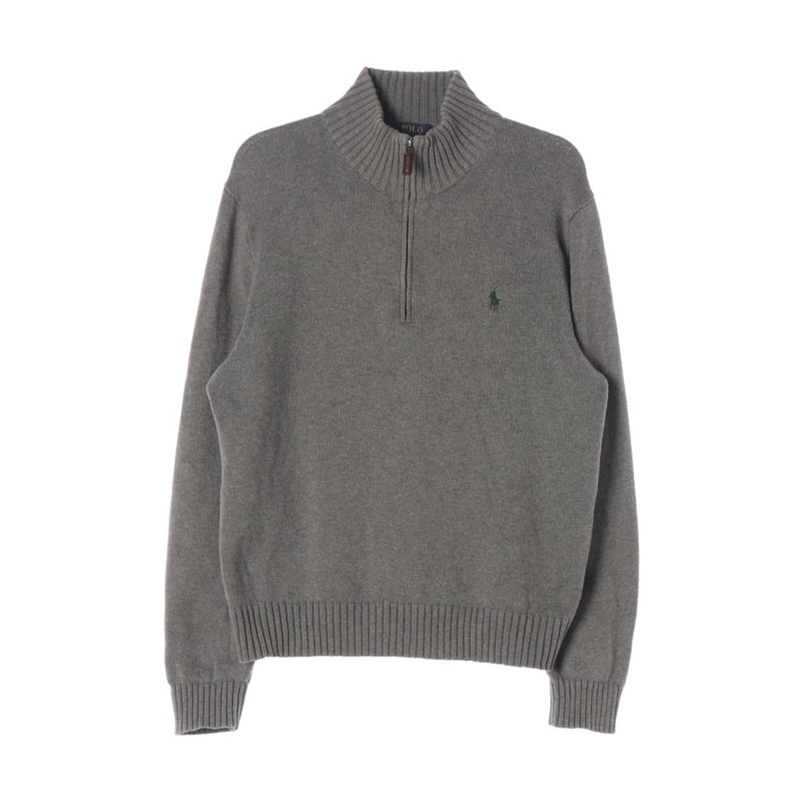 폴로 랄프로렌 그레이 포니 하프집업 니트 M 상품이미지1