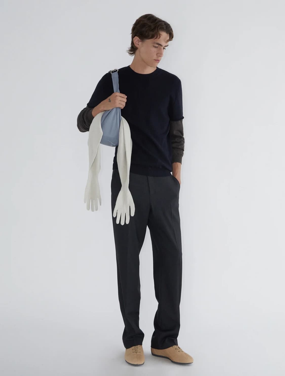 [L] 팔로마울 cobre 레이어드 울니트 상품이미지3