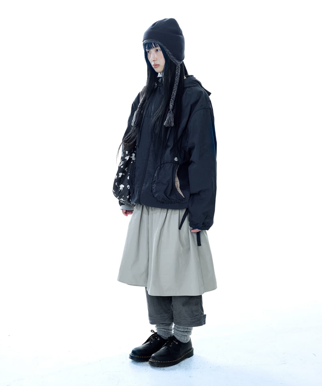 Coyseio check wrinkles wind breaker 상품이미지1