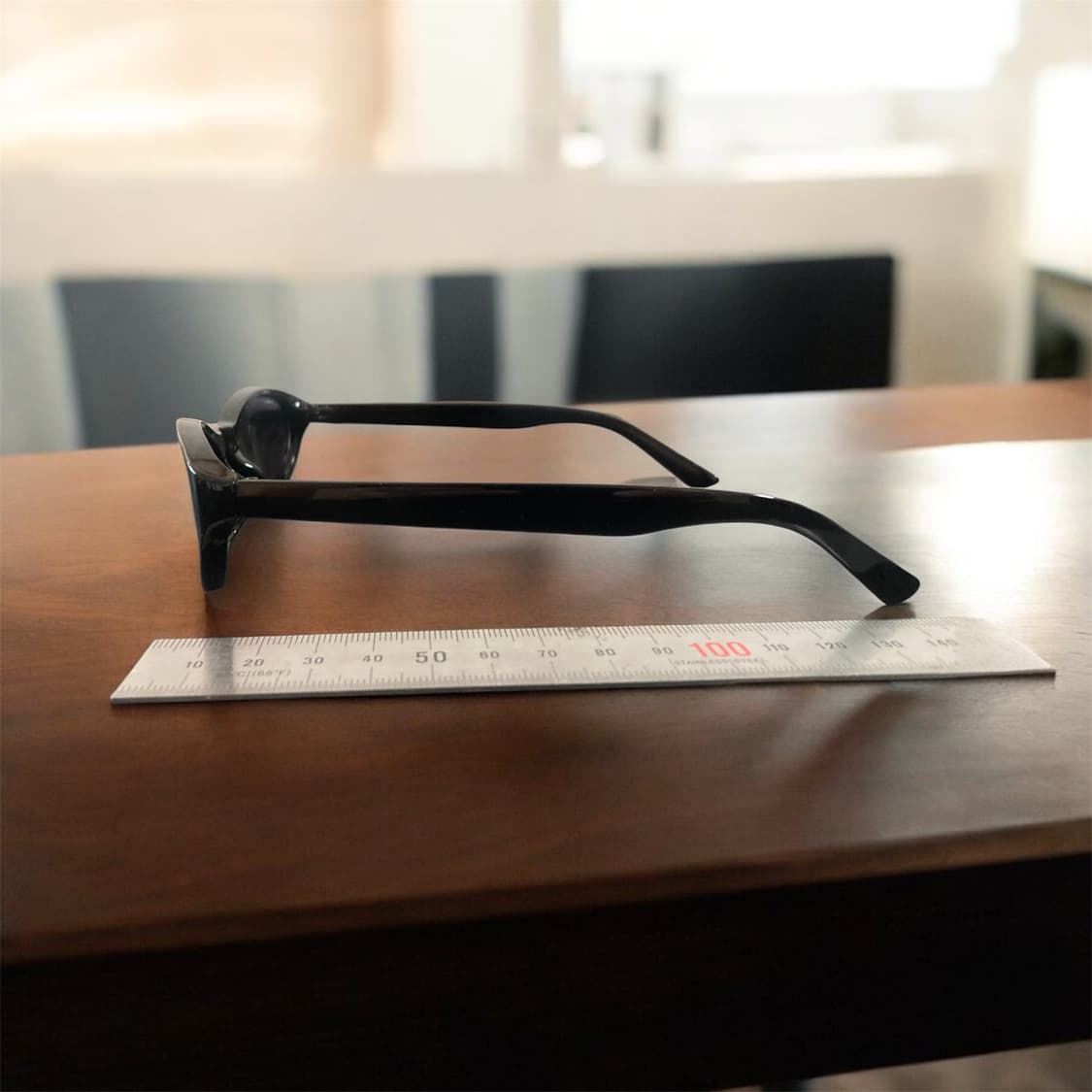 빈티지 오발 선글라스 블랙 상품이미지2