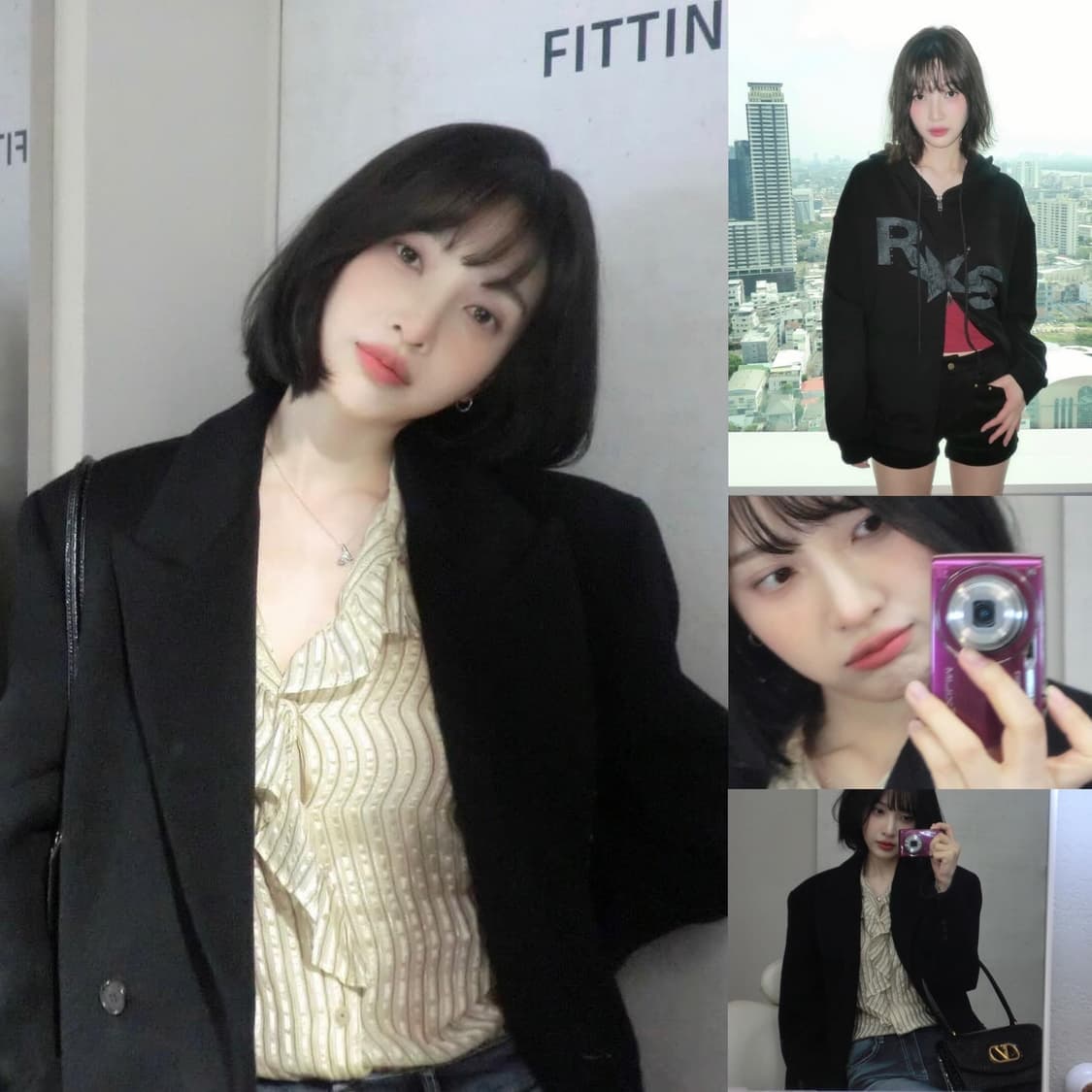 A급<< (로제, 모카, 아일릿) 카시오 엑슬림 z2000 핑크 상품이미지4