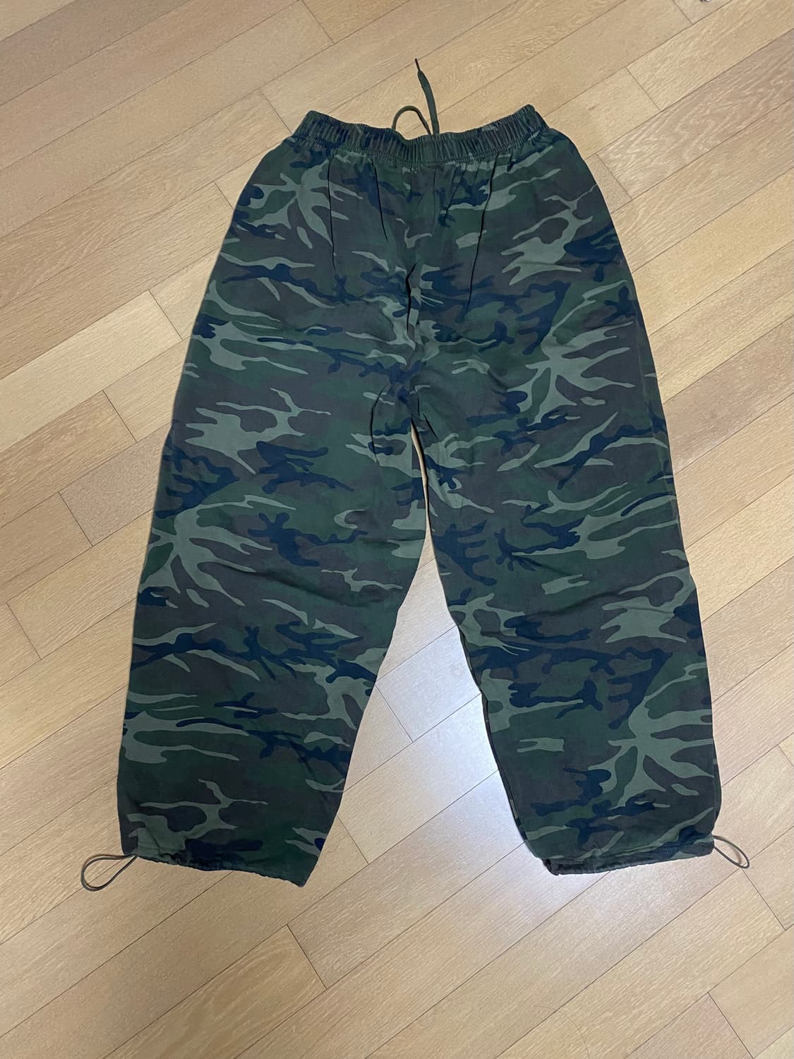 테이크이지 카모 바지. 자이언트핏 솔리드 스웻 팬츠 XL 상품이미지2