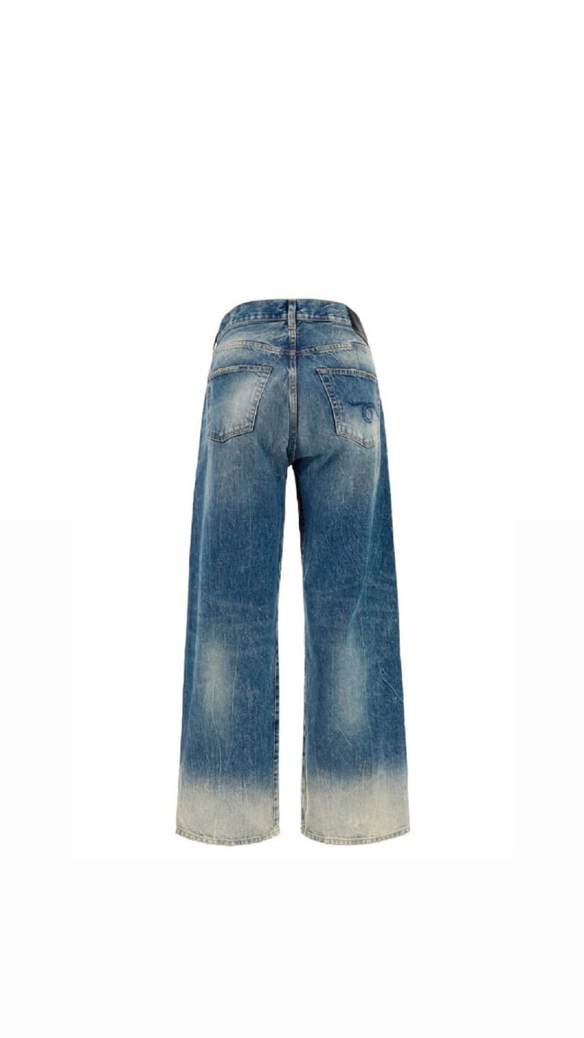 R13 크로스 오버 와이드 진 상품이미지2