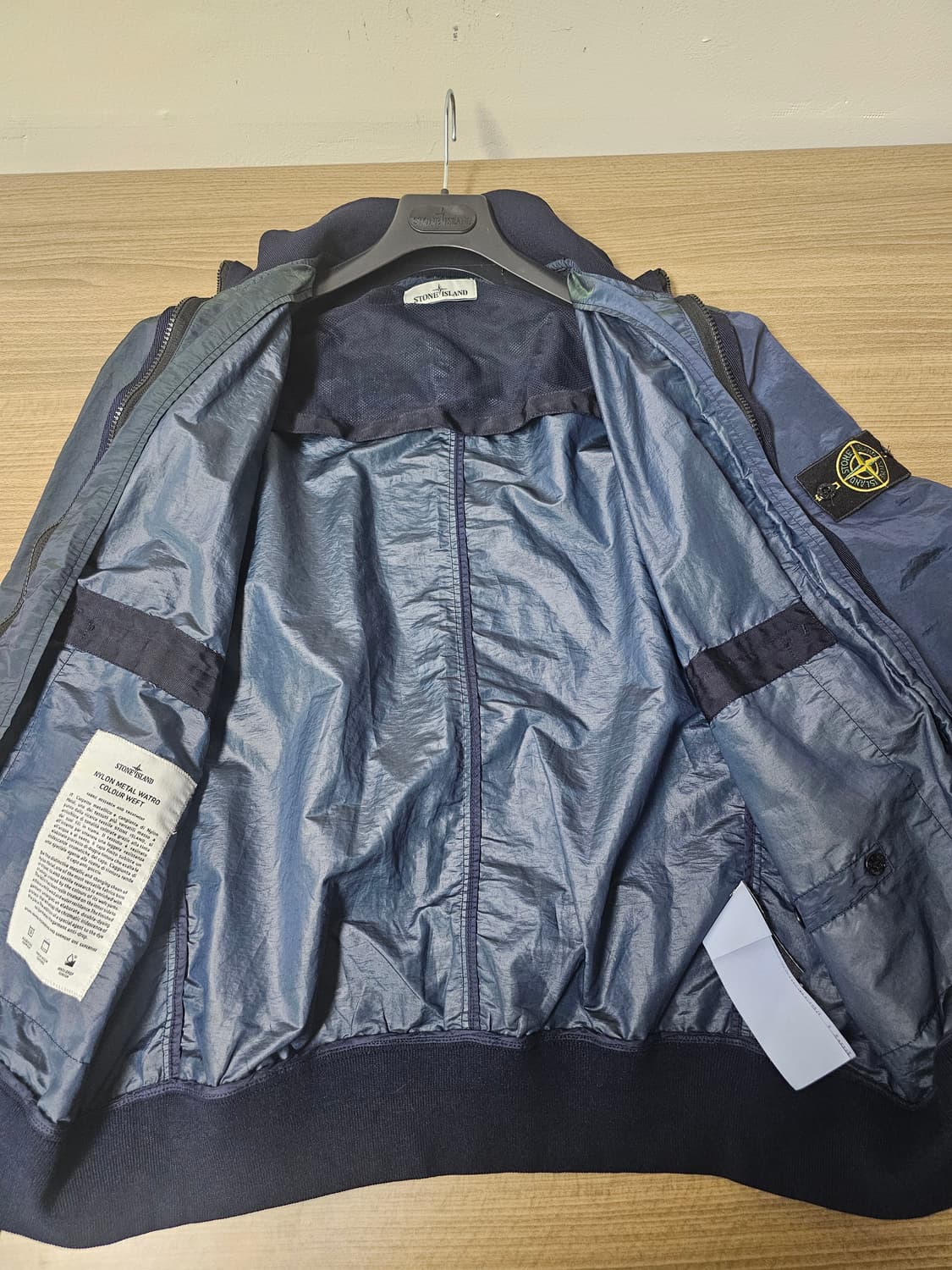 스톤아일랜드 NYLON METAL WATRO COLOUR WEFT 자켓 상품이미지5