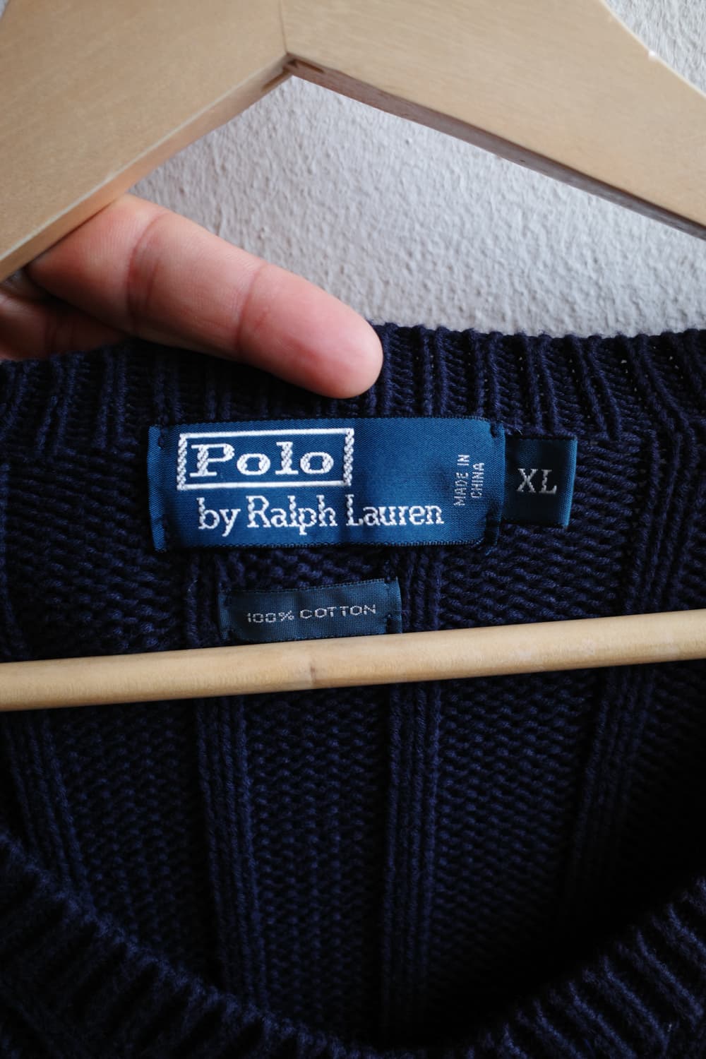 폴로 브이넥 니트 상품이미지10