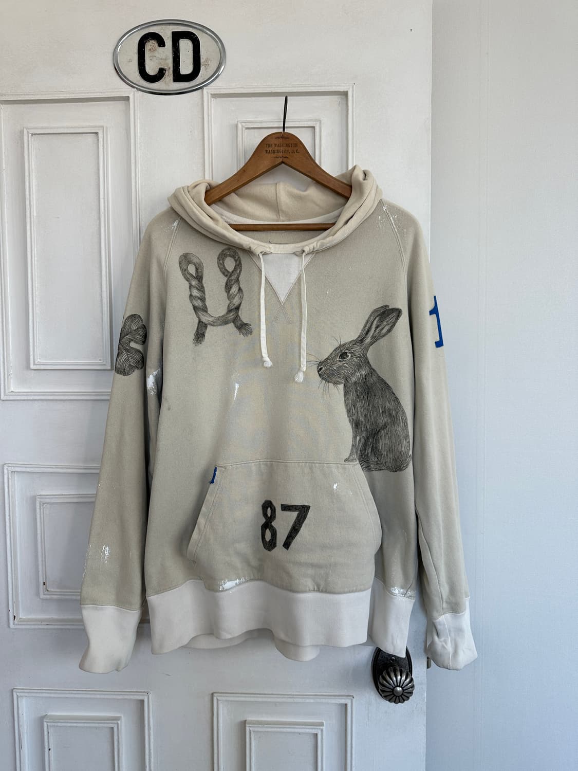 Beige  Corona Utility Hood Sweatshirt 상품이미지1