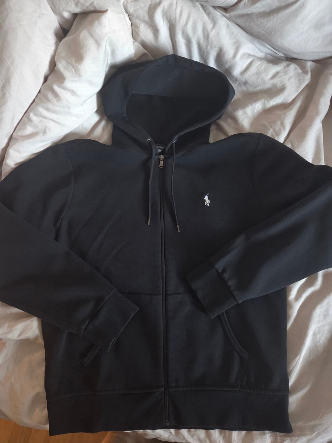 폴로 더블 니트 후드집업 상품이미지2