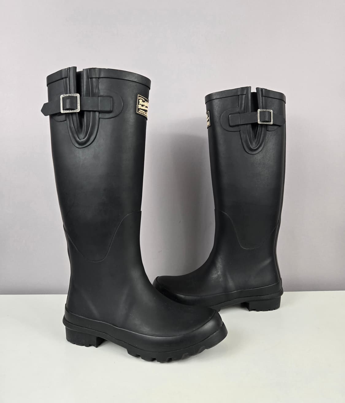 락피쉬 웨더웨어 롱 레인부츠 UK3 (230-235) US36 블랙 상품이미지1