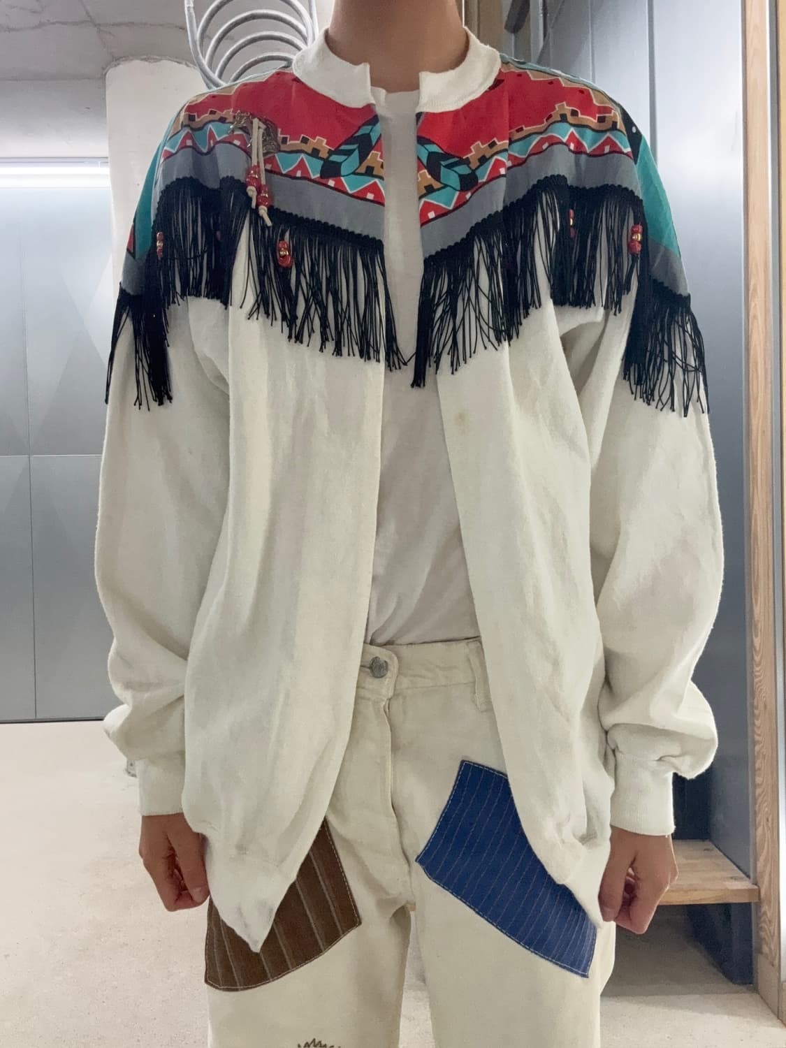 인디언 무드 빈티지 커스텀 자켓 상품이미지7