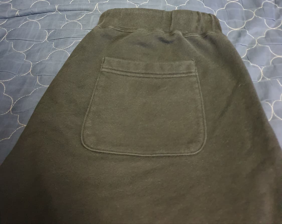 챔피온 레터링 C로고 스웨트 하프팬츠 블랙 (XL) 상품이미지4