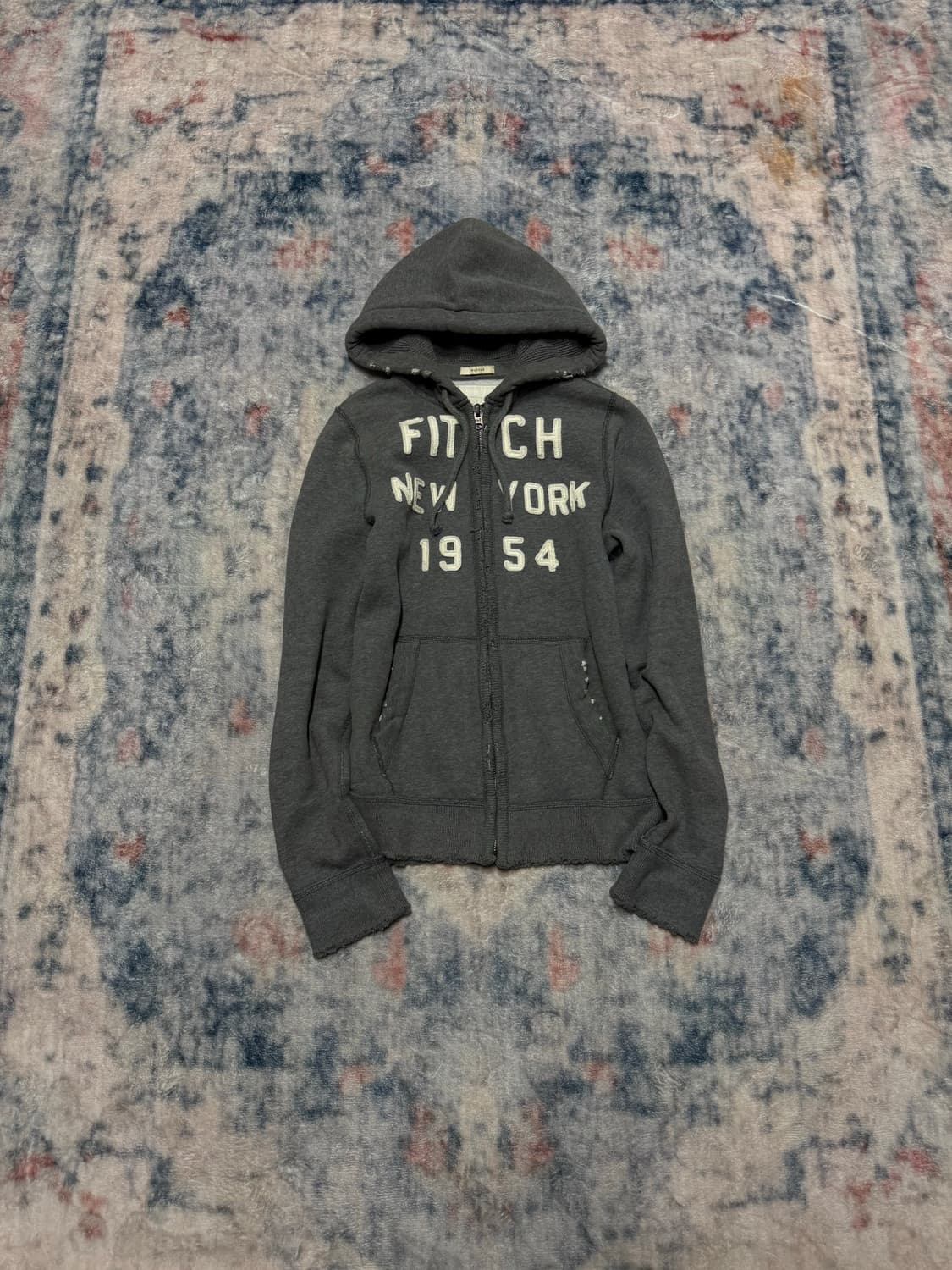 Abercrombie distressed y2k hoodie 상품이미지2