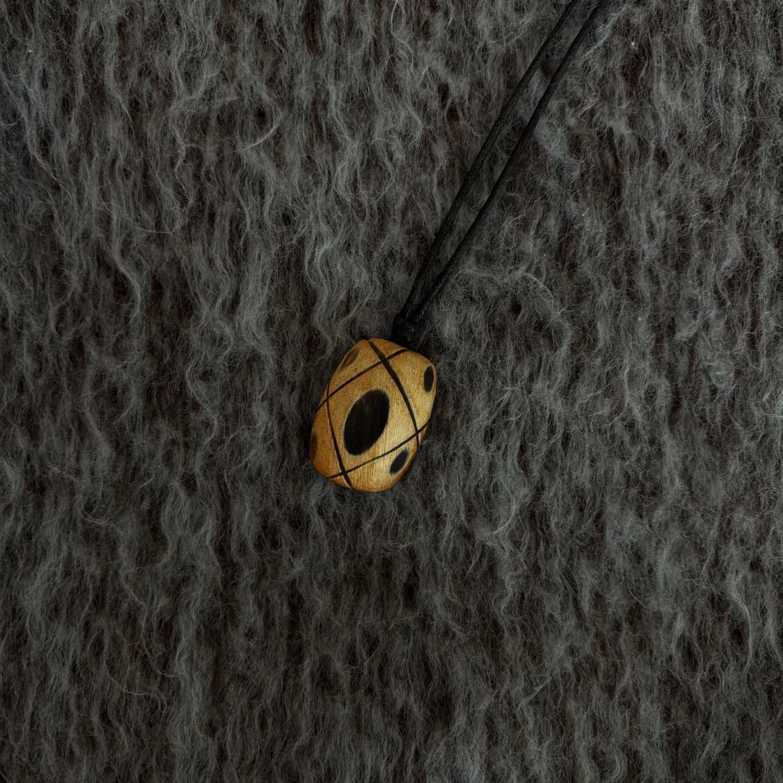 Vintage necklace / 가죽 목재 빈티지 목걸이 상품이미지2