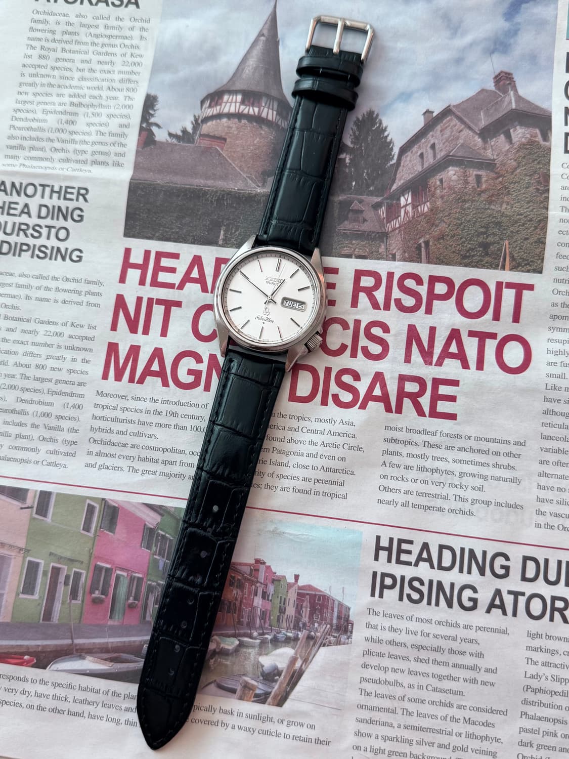 Seiko 세이코 SilverWave Quartz Day-Date 상품이미지2