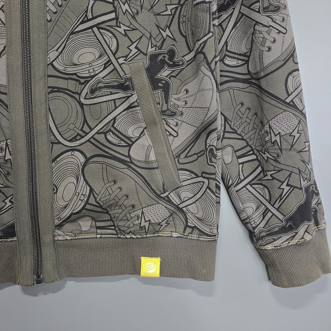 아디다스(adidas) 그래픽 풀집업 자켓 후디 M 상품이미지3