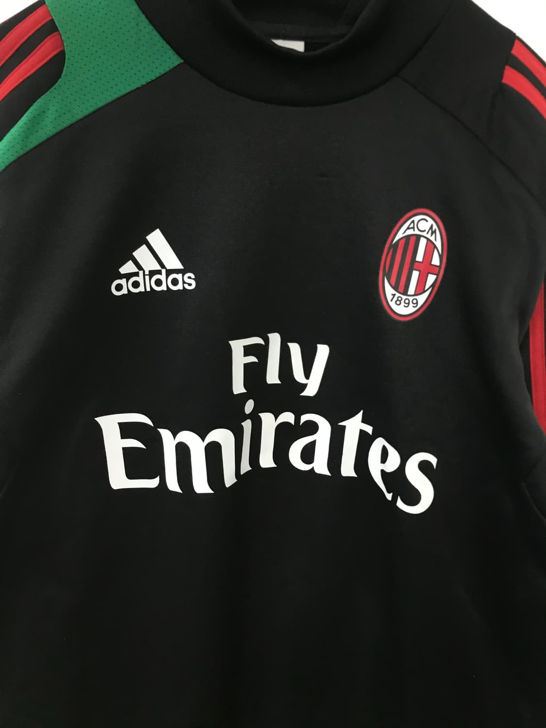 아디다스 ac밀란 블랙 트레이닝 드릴탑 상품이미지5