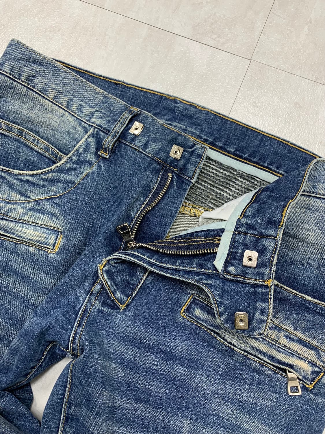 Balmain 디테일 데님팬츠 #161 상품이미지4