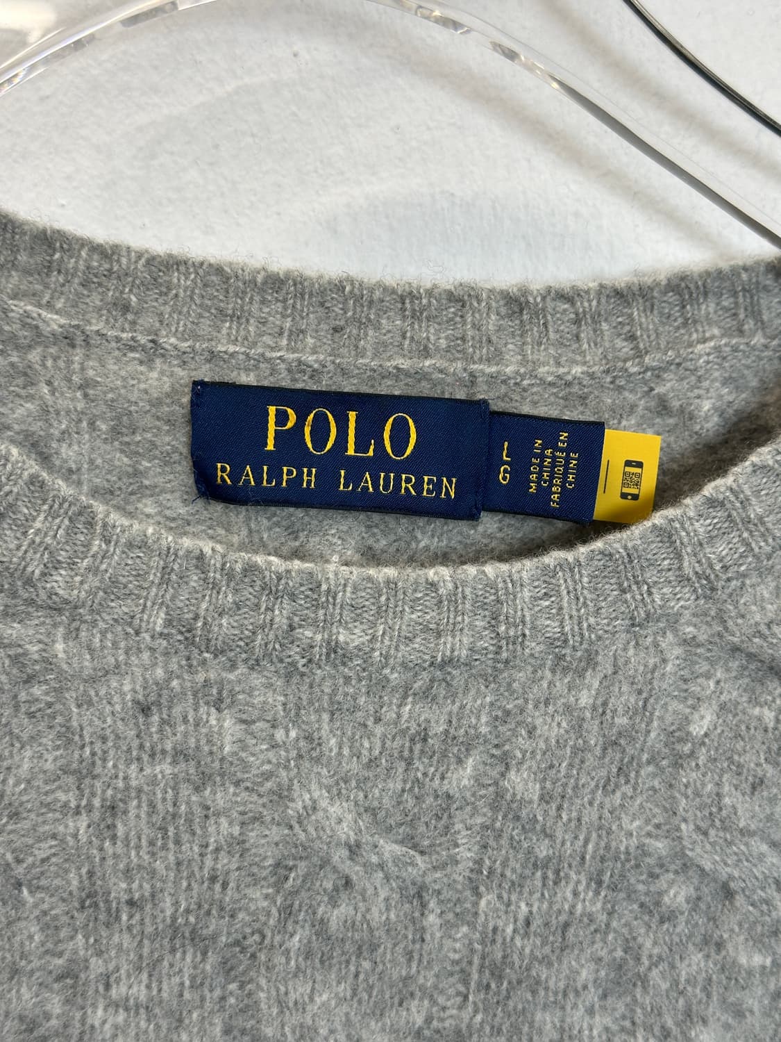 Gray Cable Knit(L) 상품이미지4