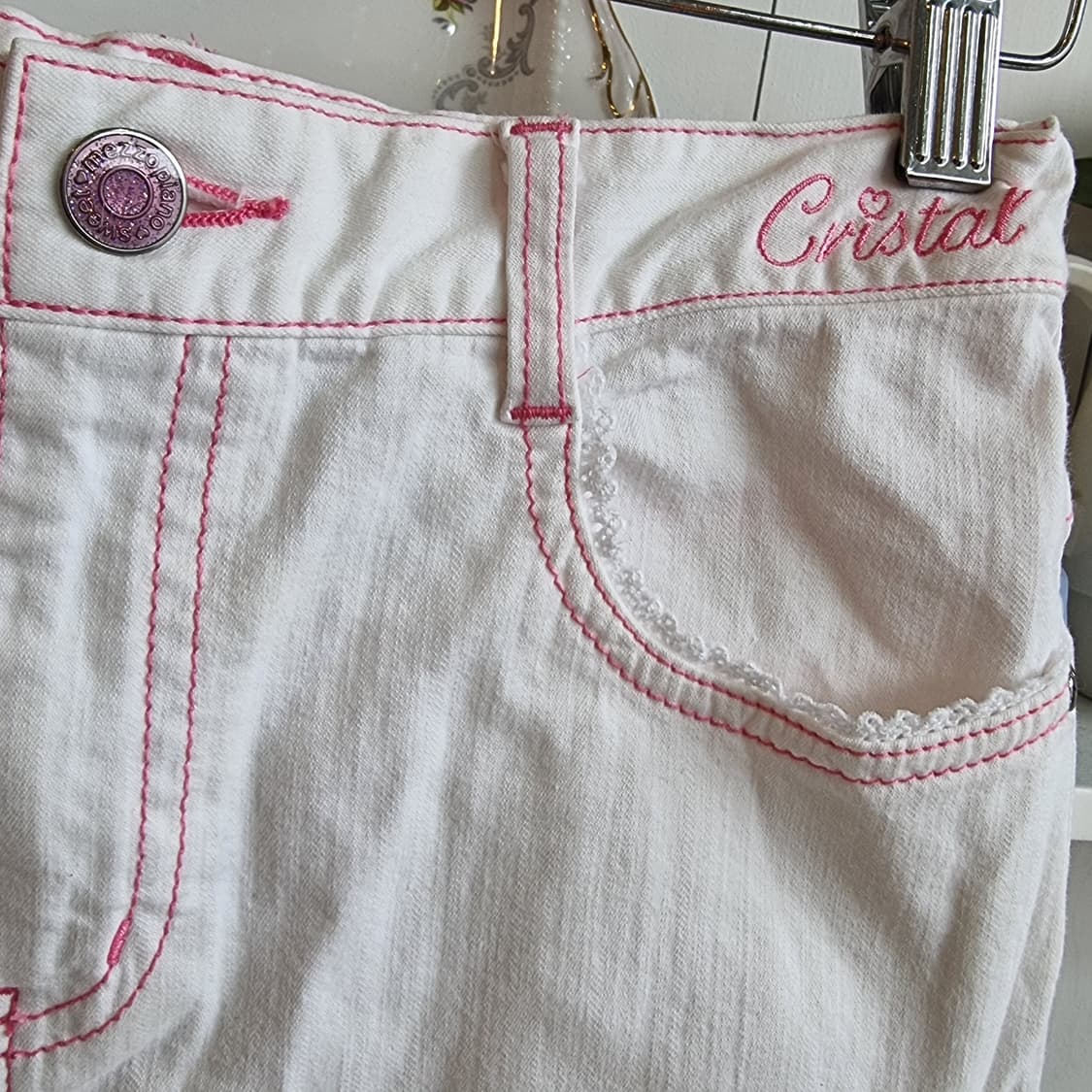 화이트 플리츠 미니스커트 상품이미지2