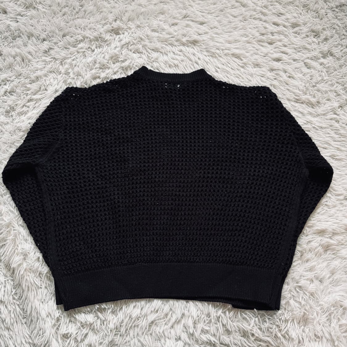 WEEKEND 일본빈티지 니트 맨투맨 시스루 보세 긴팔 xxl 110 상품이미지3