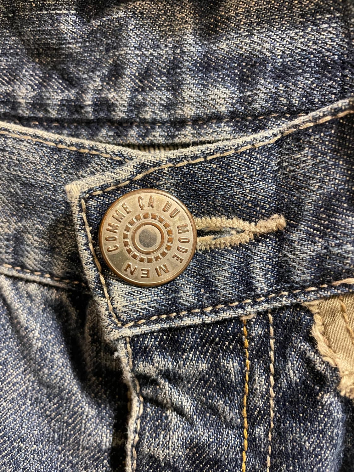 꼼사드모드 패치워크 데님팬츠 상품이미지3