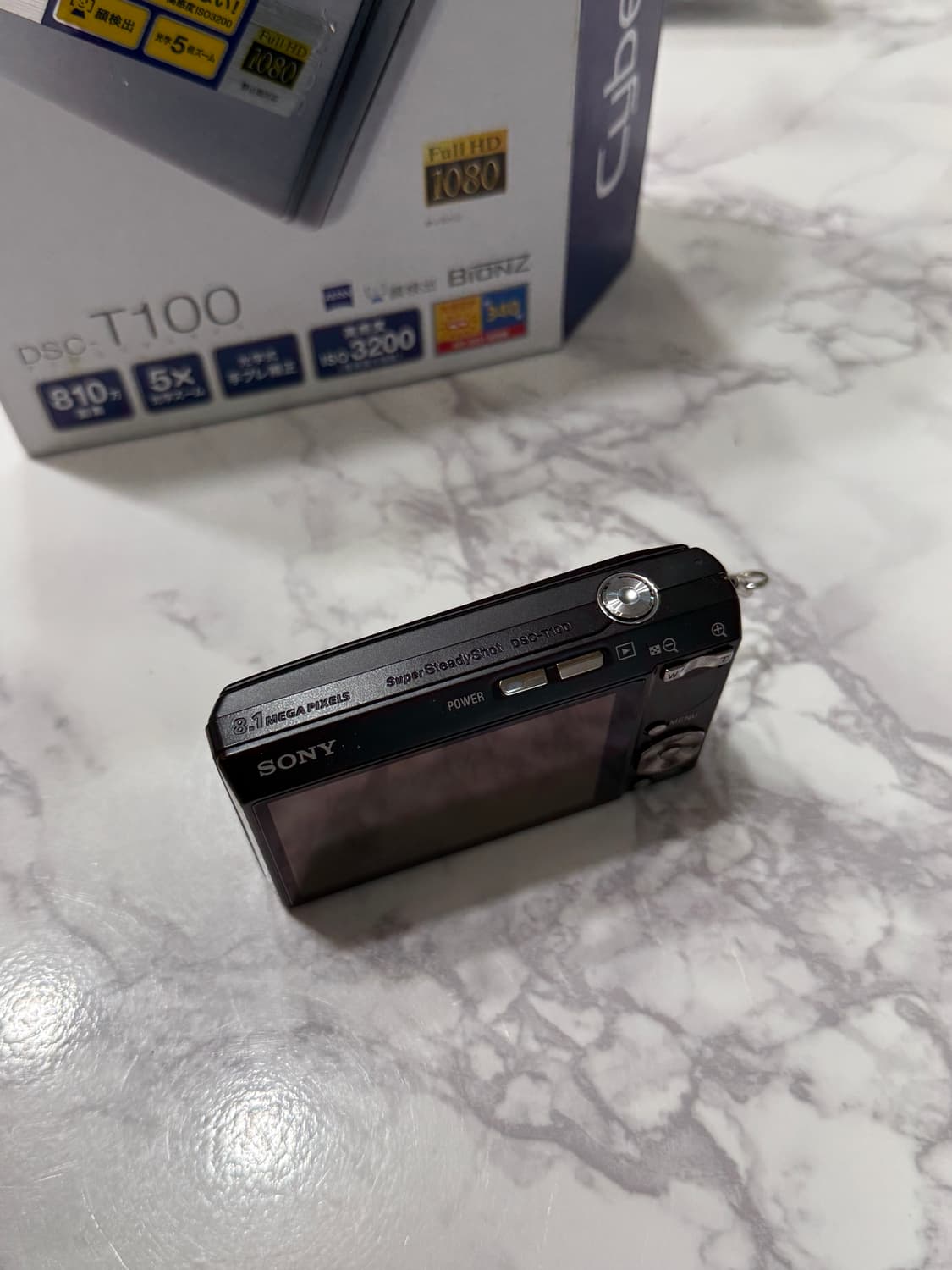 Sony Cyber-shot DSC-T100 빈티지 디카 풀박스 판매 상품이미지3