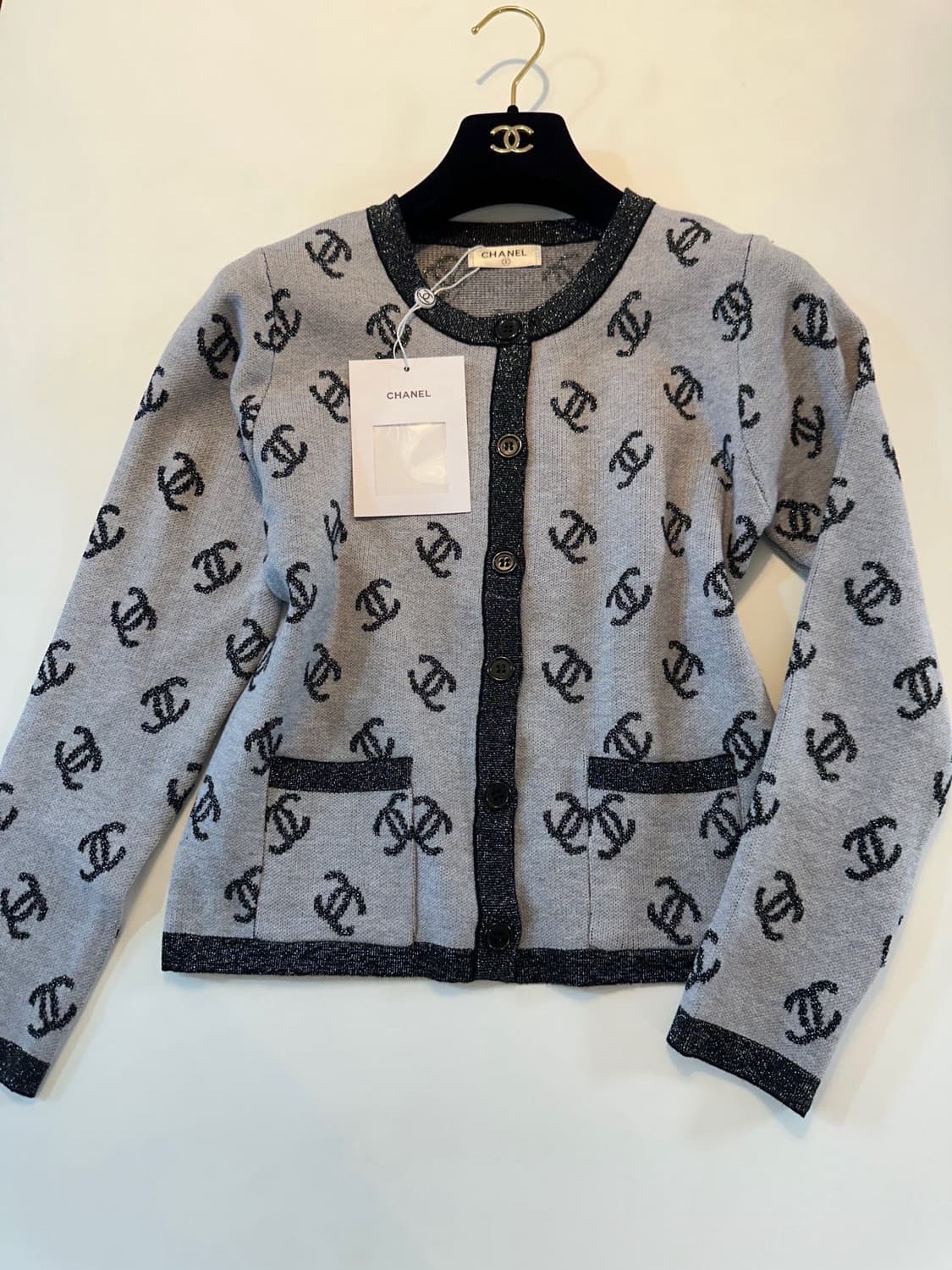 (새상품)샤넬가디건 상품이미지4