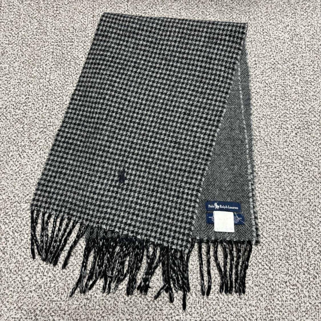 [택포,램스울80] 폴로 랄프로렌 투웨이 이태리 머플러 목도리 [A+] 상품이미지1