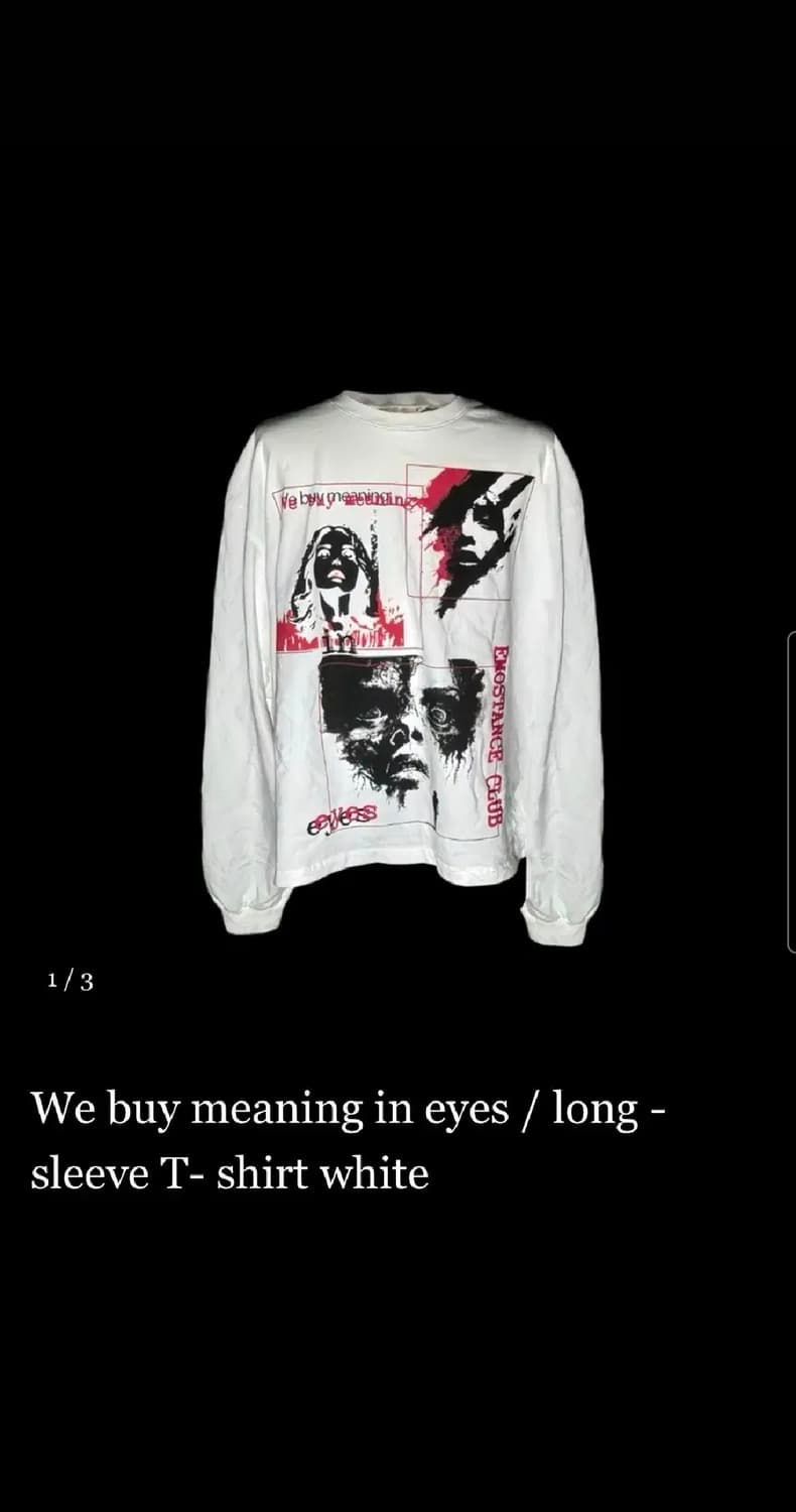 에모스탠스클럽 롱슬리브 화이트 1 상품이미지1