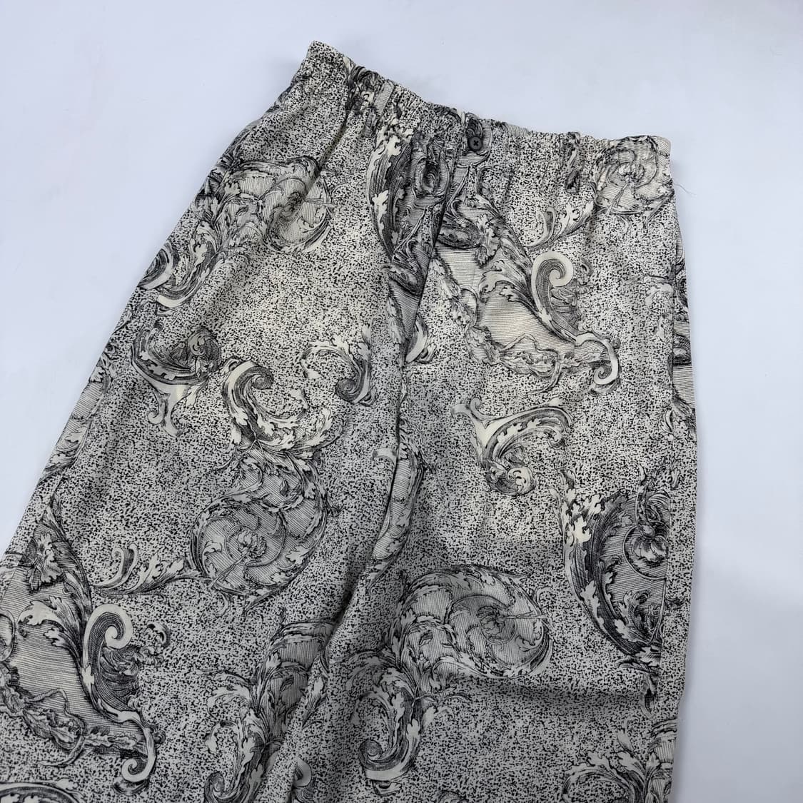 이얼즈어고 페이즐리패턴 울 팬츠 상품이미지2