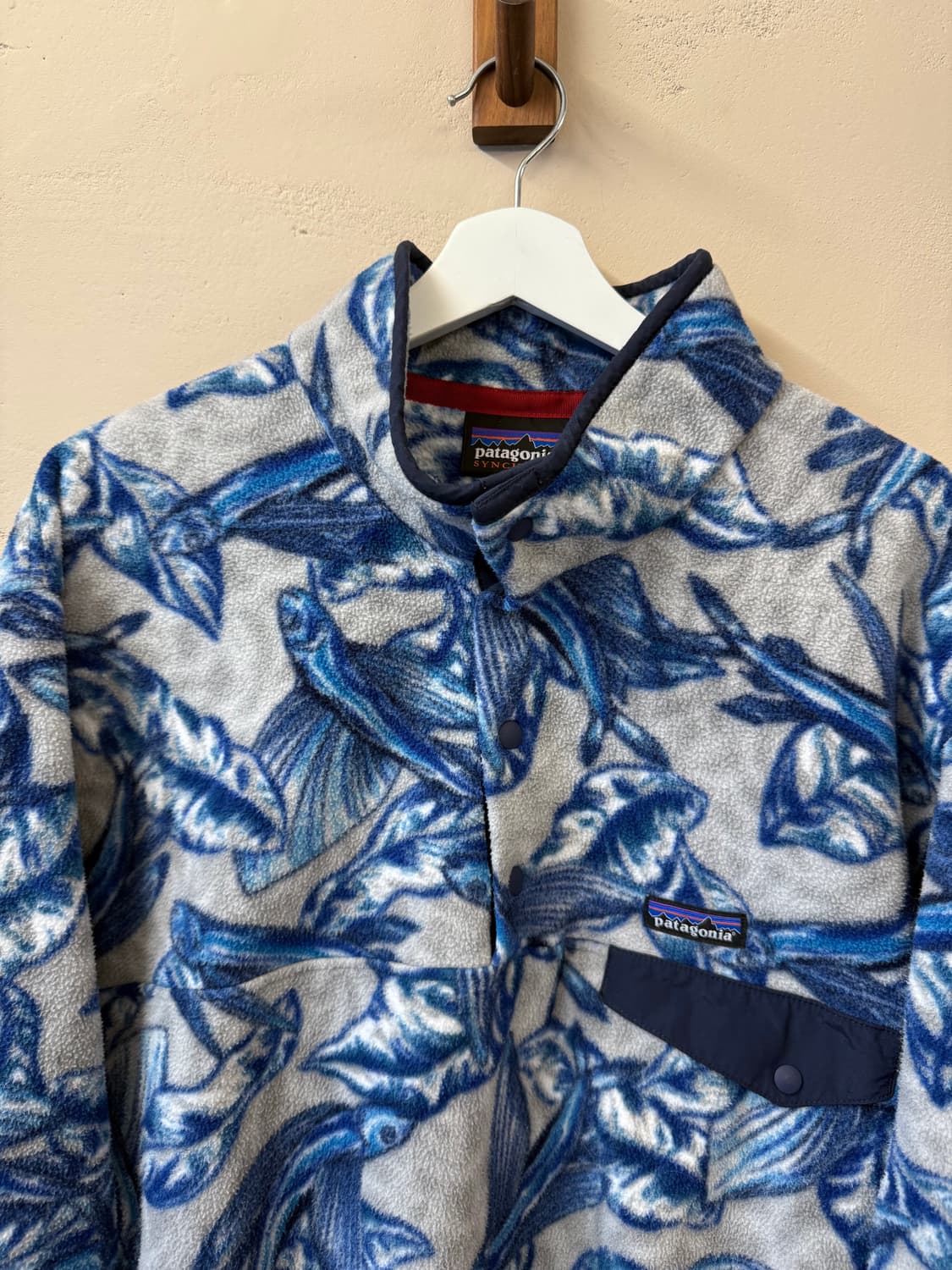 파타고니아 16s 하와이안 피쉬 패턴 신칠라 스냅티 L 상품이미지2