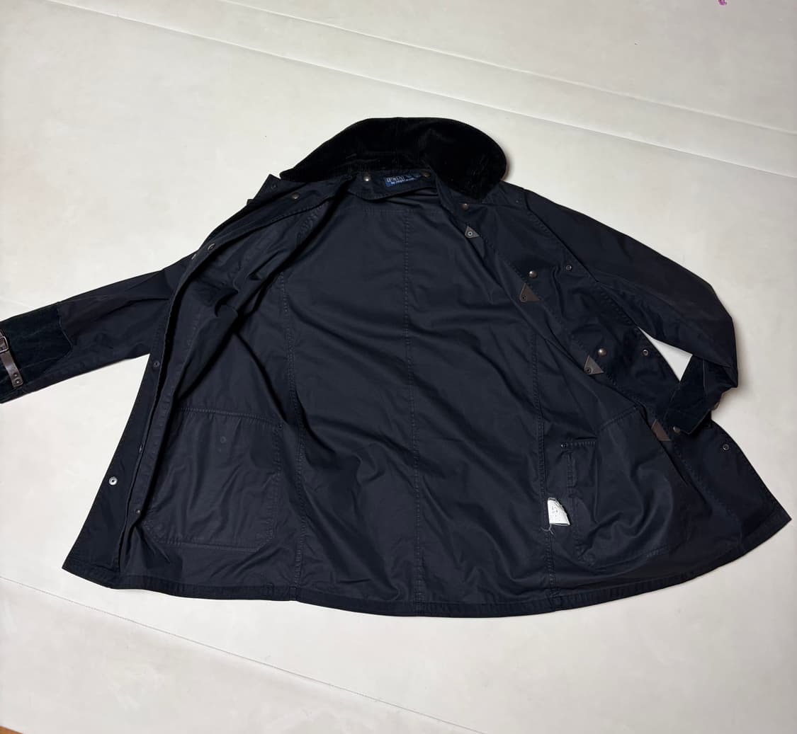 (M) 폴로 랄프로렌 파이어맨 덱 버클 코트 블랙 상품이미지4