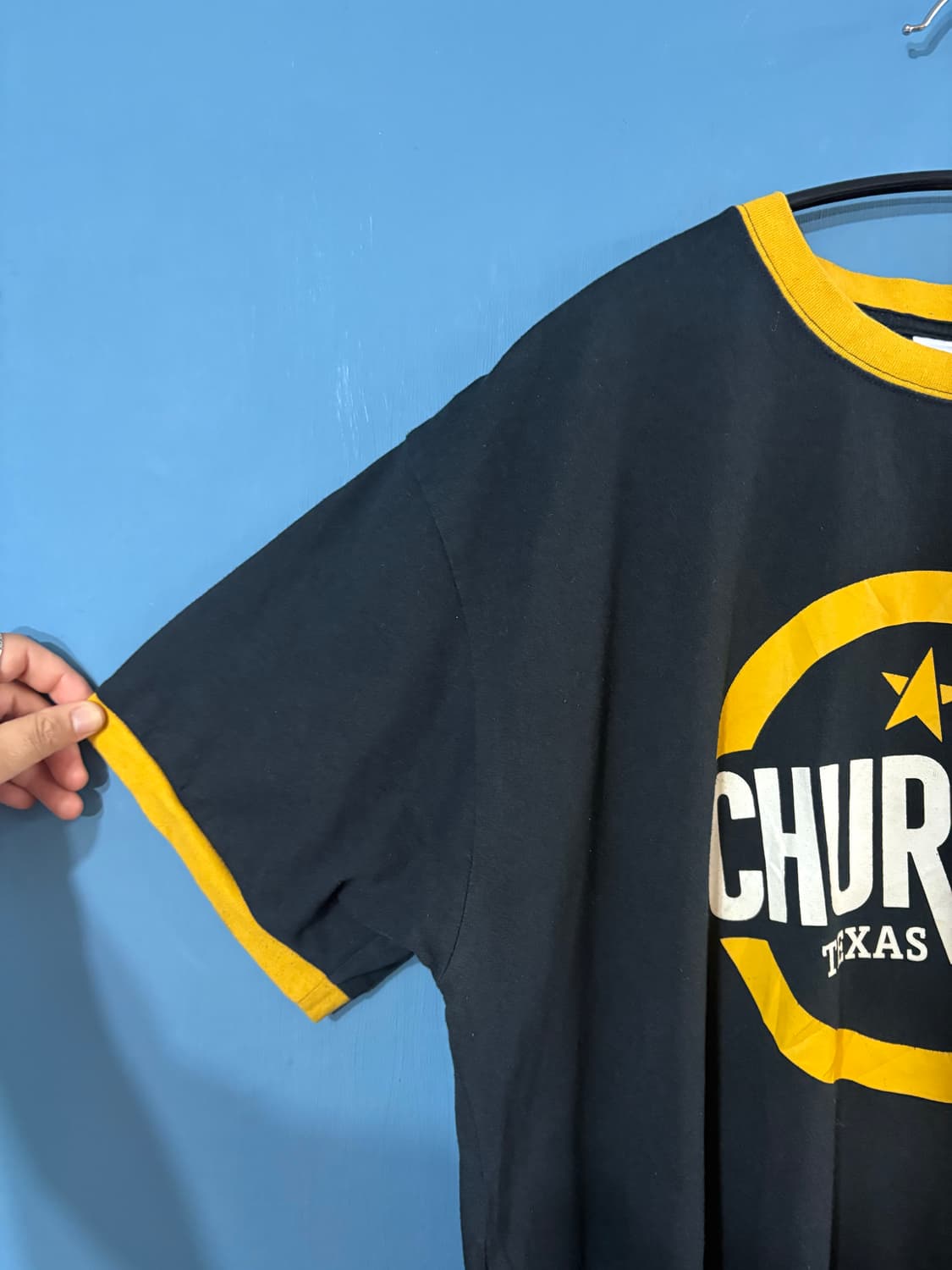 00‘s Church's Texas Chicken Ringer Tee 상품이미지2