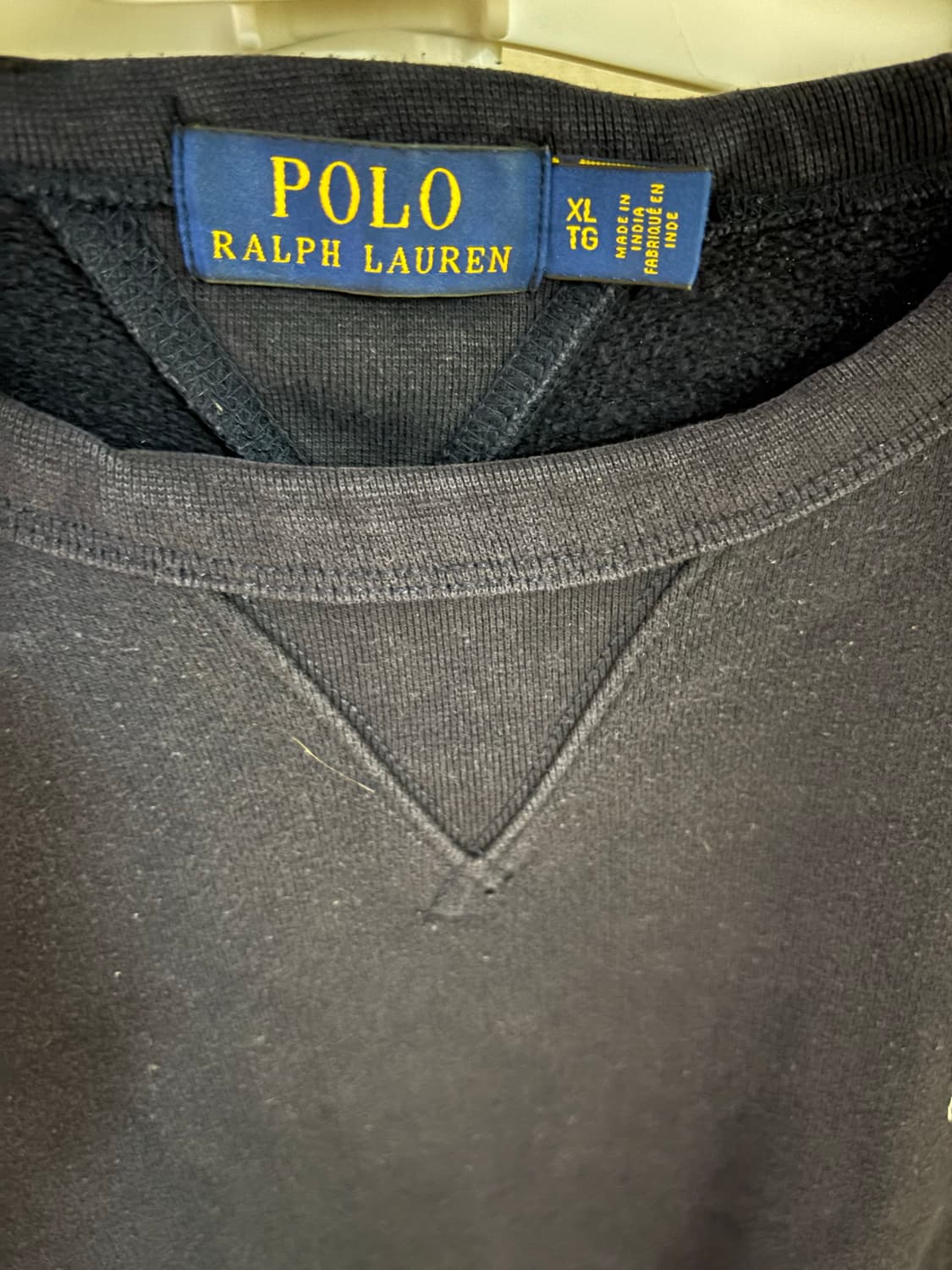 폴로 랄프로렌 네이비 맨투맨 XL 상품이미지2