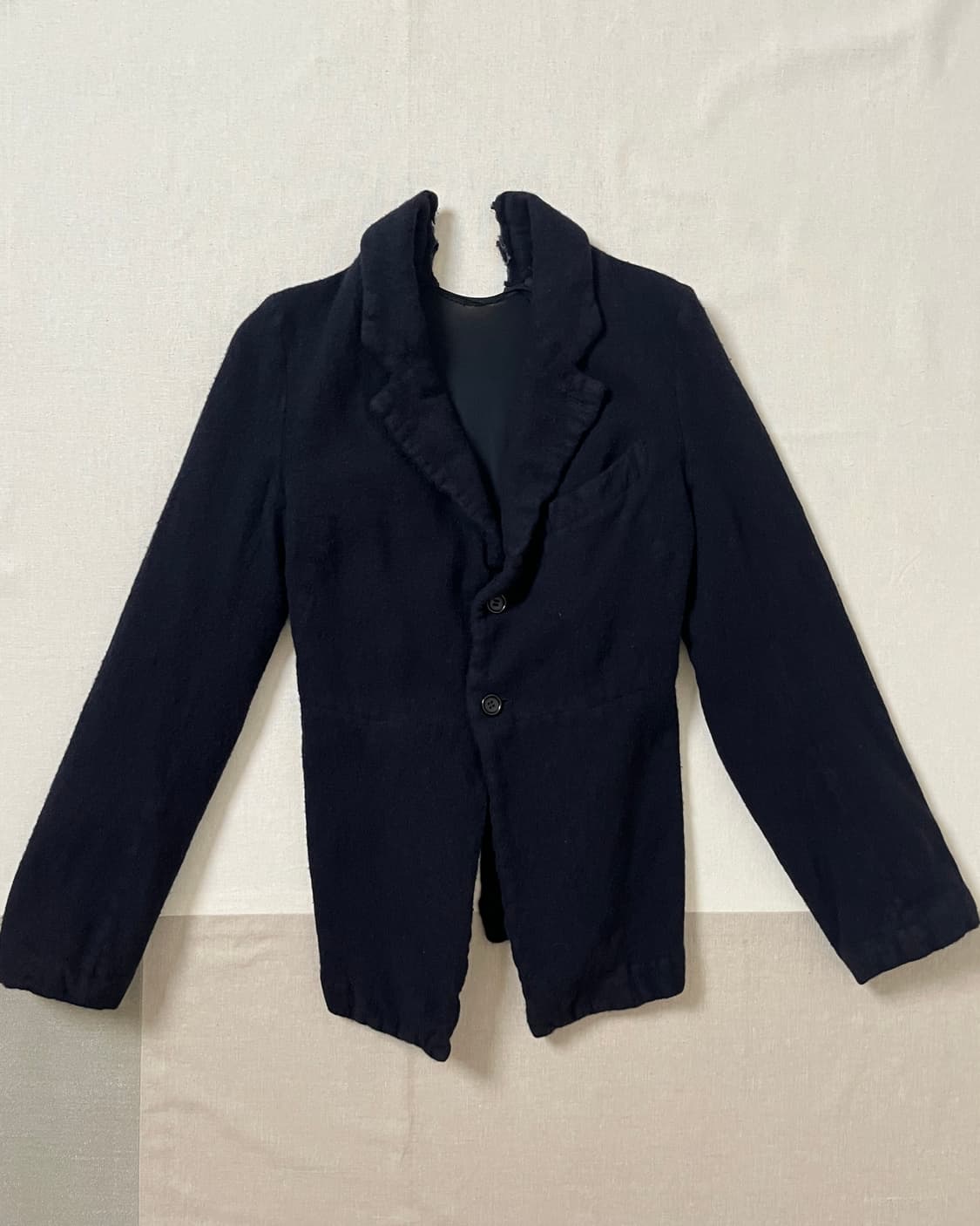 꼼데가르송 09aw 축융 울 도킹 자켓 comme des garcons 상품이미지1