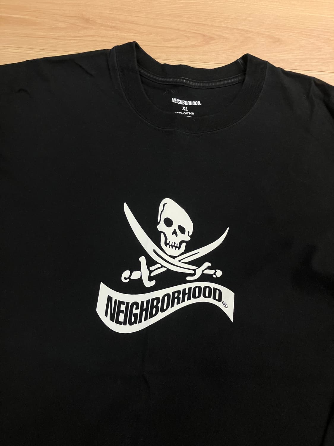 Neighborhood 네이버후드 해골 블랙 긴팔 상품이미지2