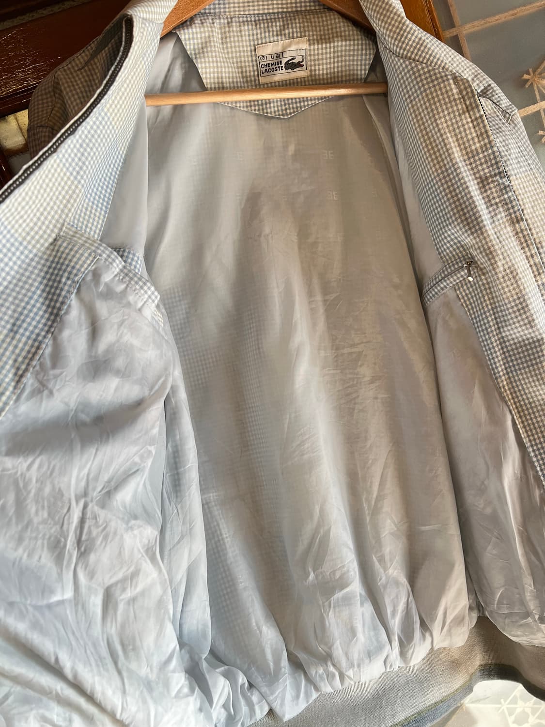 90s 라코스테 서광 블루종 자켓 (100) 상품이미지6