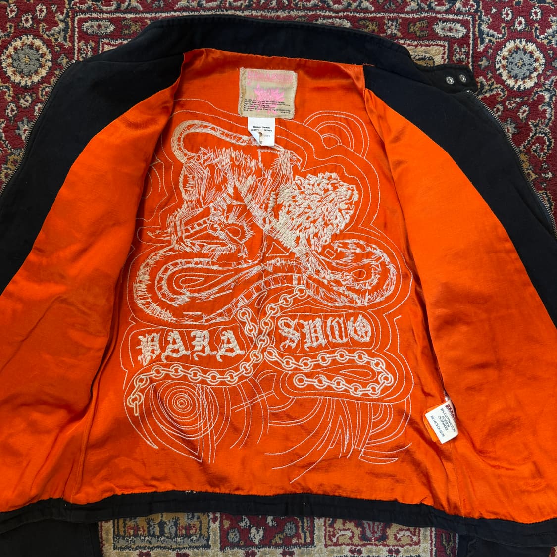 파라수코 몰스킨 싱글 라이더 자켓 [ 55-66 ] 상품이미지6