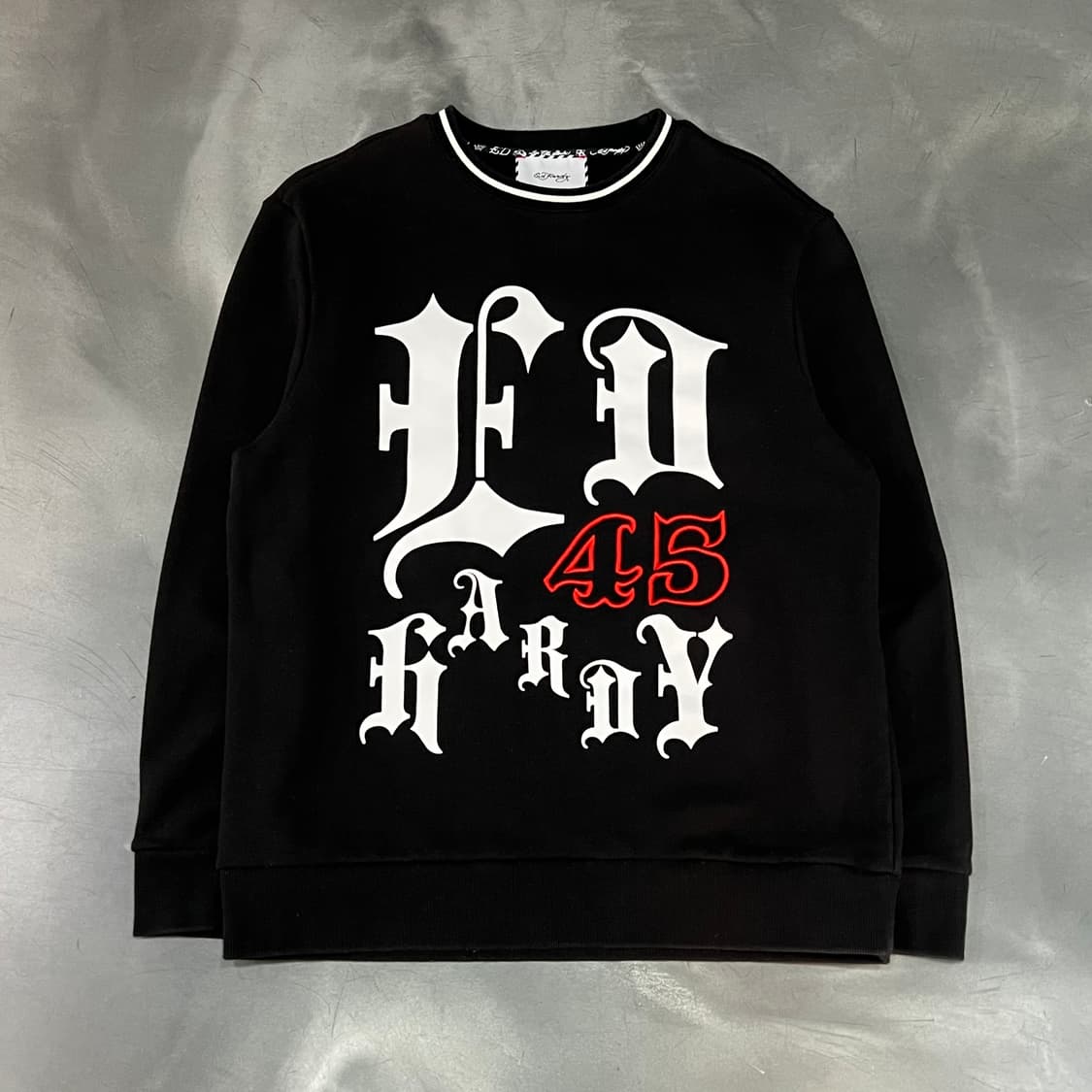  에드하디 자수 레터링 맨투맨 y15906 상품이미지1