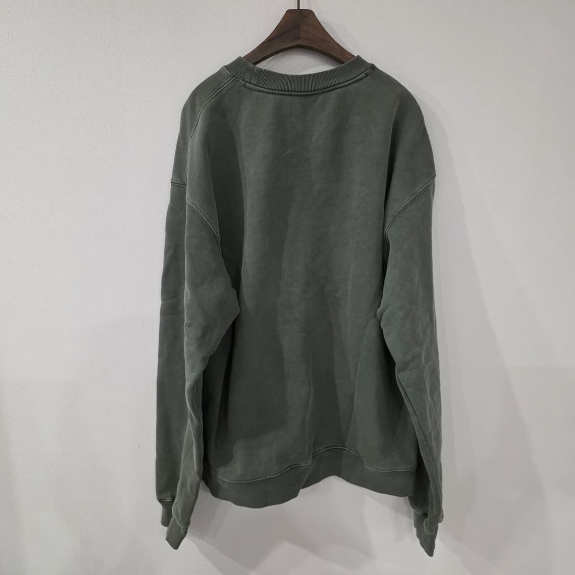 쥬욕 ZOO YORK 맨투맨 M 카키 상품이미지6