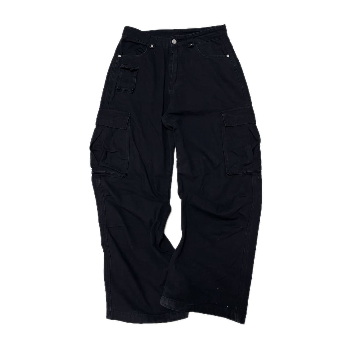 빈티지 블랙 카고 팬츠 상품이미지1