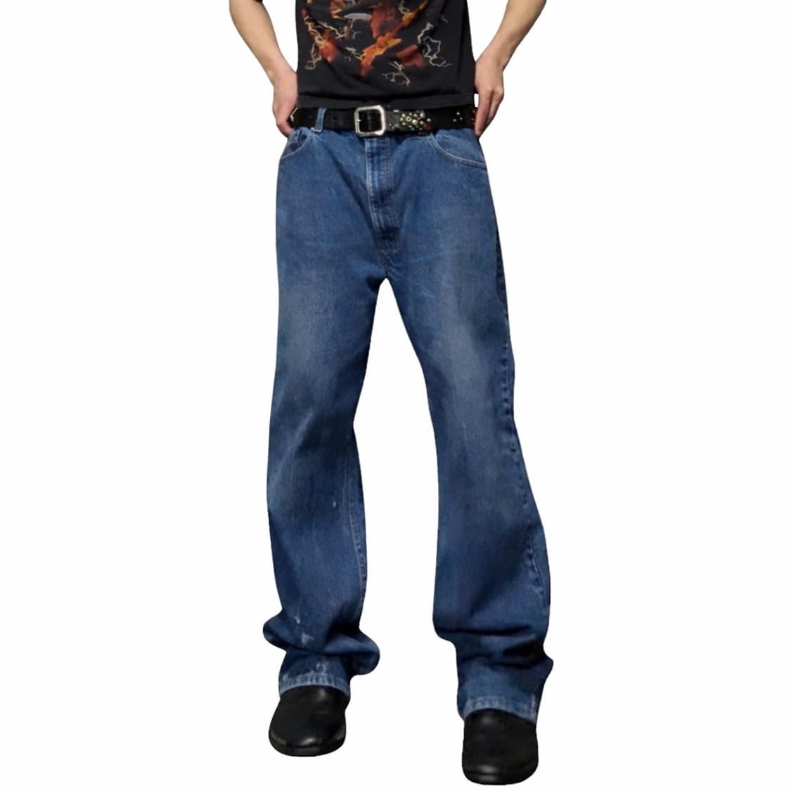 90s 리바이스 517 부츠컷 플레어 데님 팬츠 42/32 (36-38) 상품이미지1