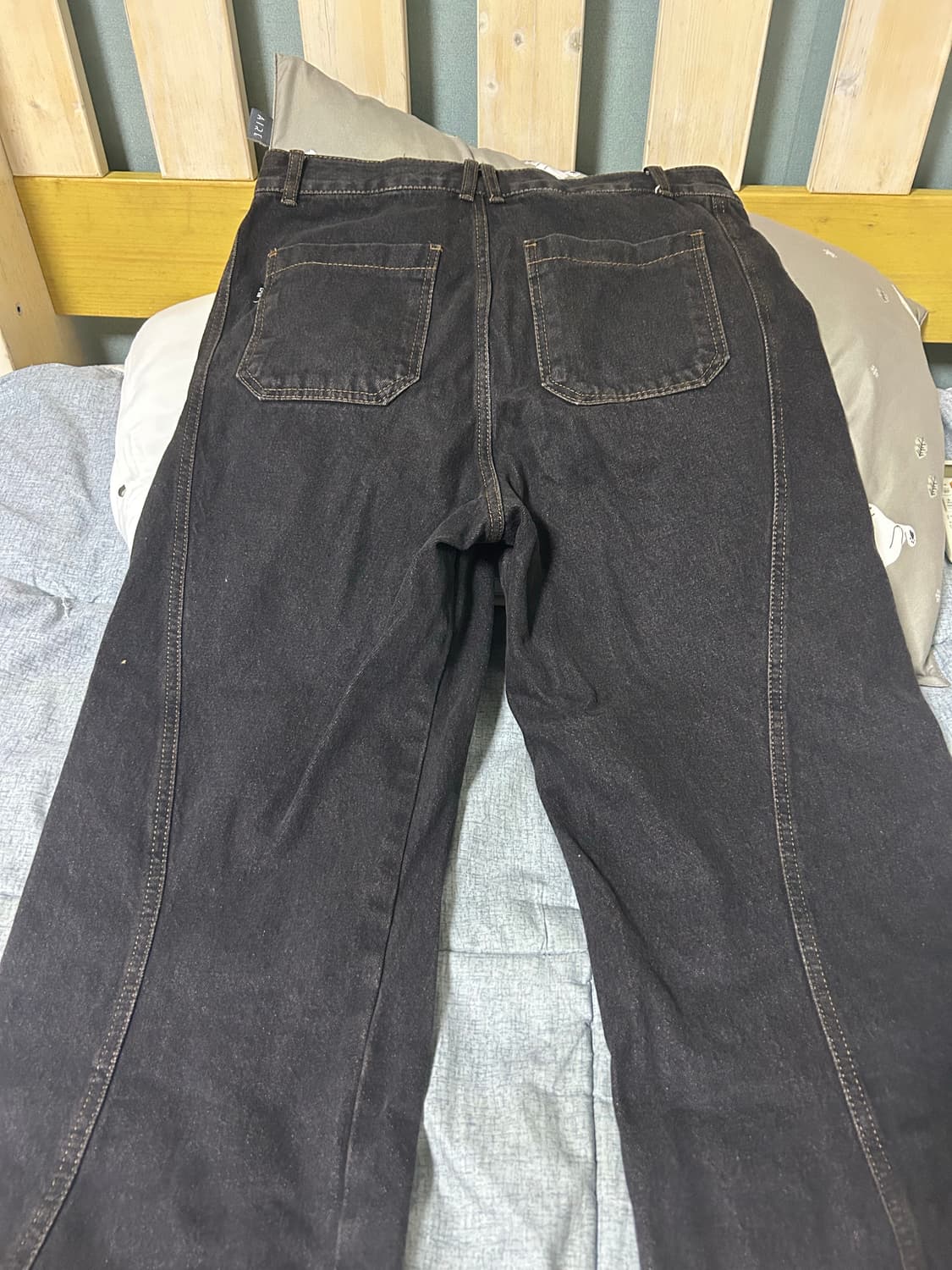 꼼파뇨 흑청 데님 청바지 상품이미지2