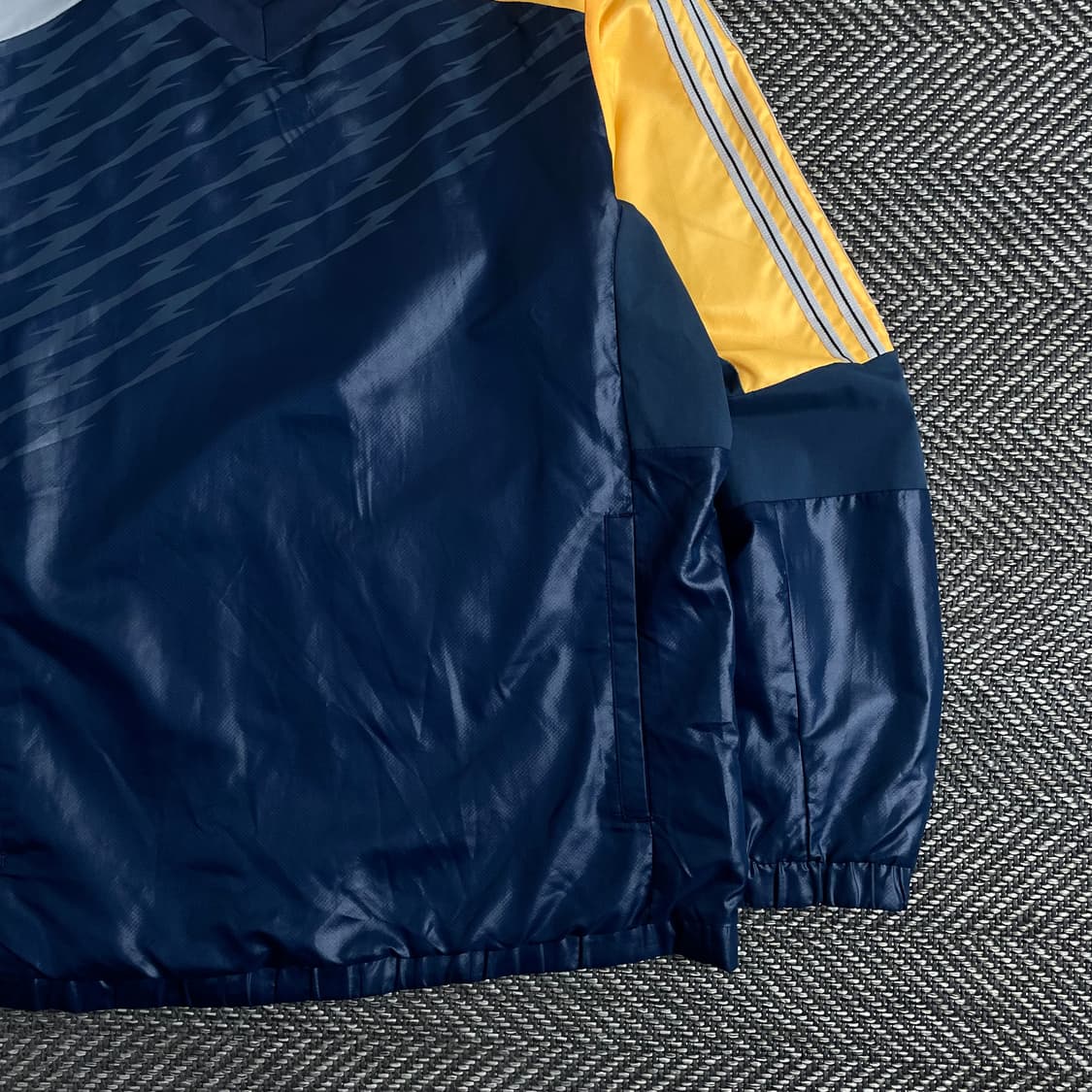 아디다스 더블로고 배색 디테일 우븐 웜업y 2918 상품이미지3